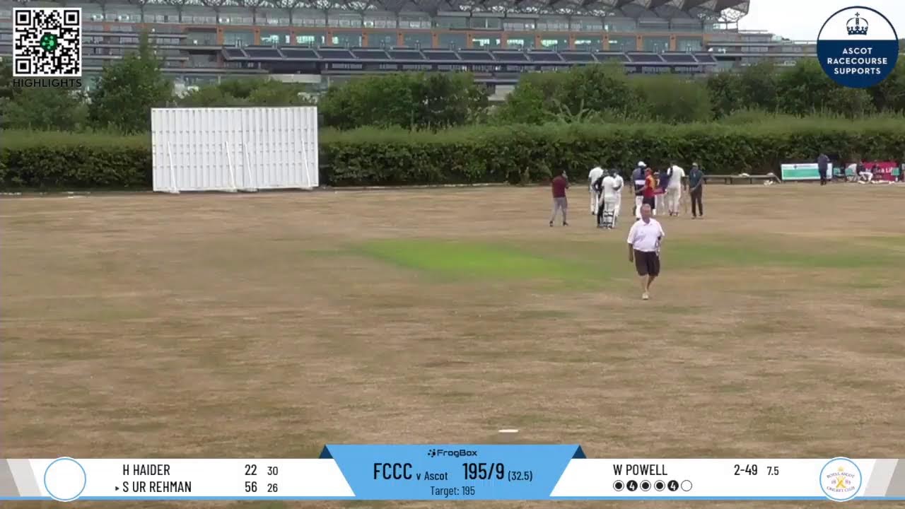 Royal Ascot CC Saturday 1st XI v Farnham Common CC 1st XI