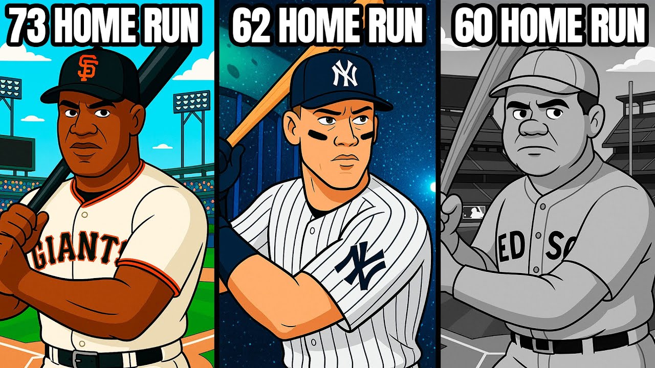 Every MLB Player to Ever Crush 60 Home Runs in a Season Explained in 29 Minutes