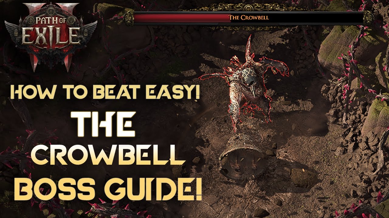 How to Kill The Crowbell EASY! in Path of Exile 2 Act 1 Boss Guide
