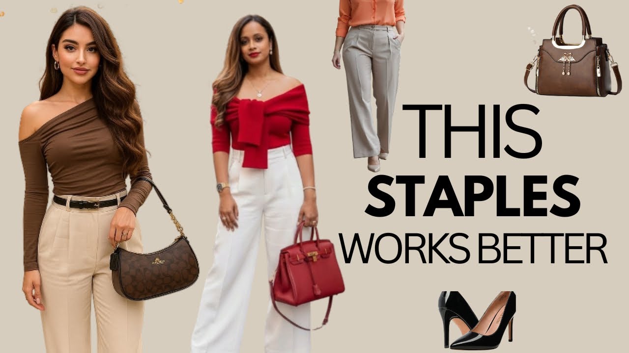 The Most Wearable Casual Staples- 10 Outfit Ideas For Elegant Women