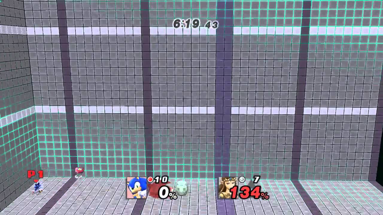 [SSBB: Project M] Turbo Mode with Sonic [TAS]