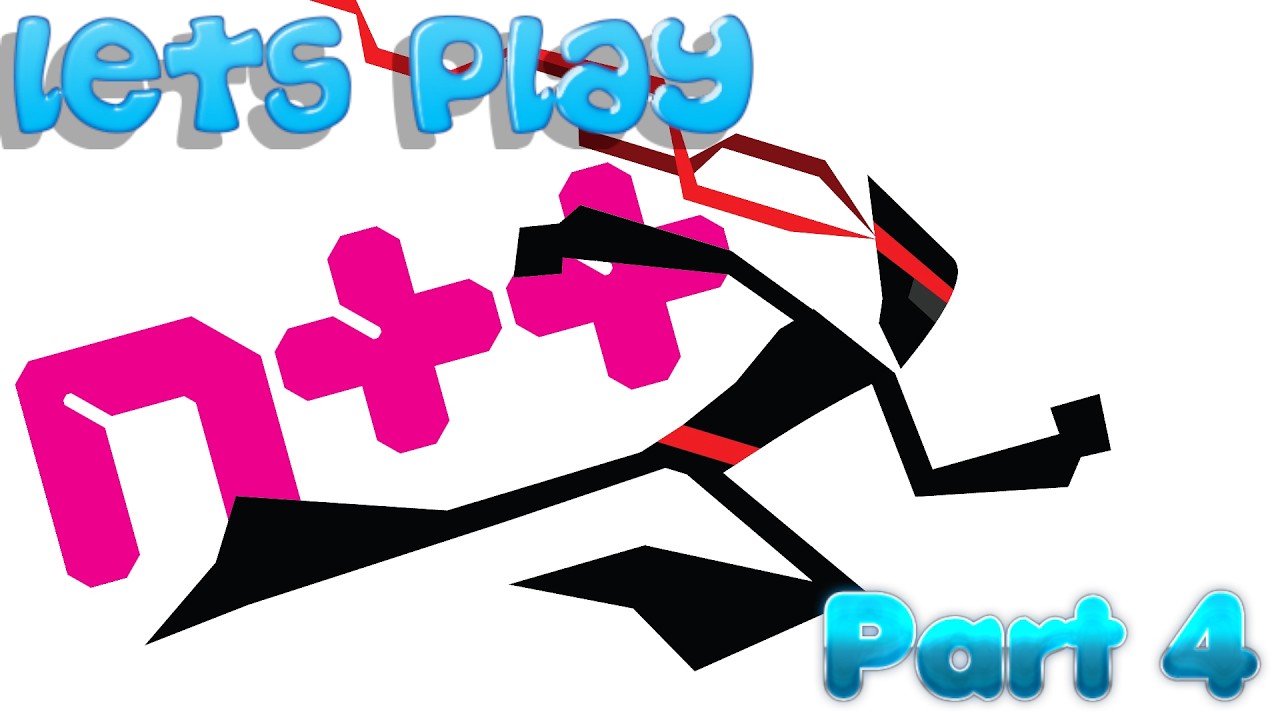 Let's Play N++ Part 4: Ninja is starting to have a slightly hard time.