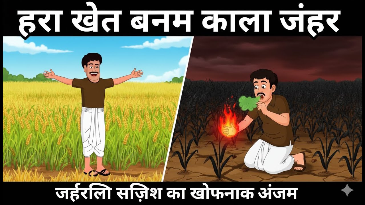 ठंड में लकड़हारे की चतुर बुद्धि | Moral stories  Kahani | Stories cartoon story |hindi urdu kahani