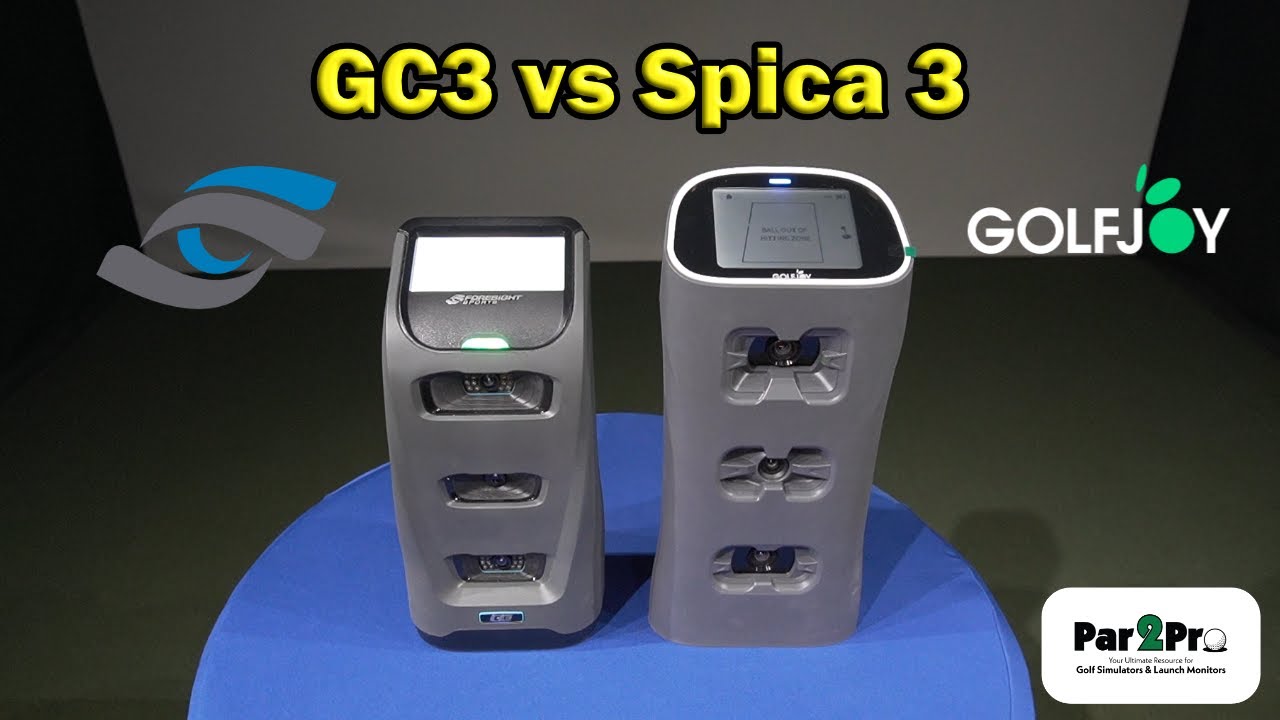 The New GolfJoy Spica 3 vs Foresight Sports GC3 Comparison!
