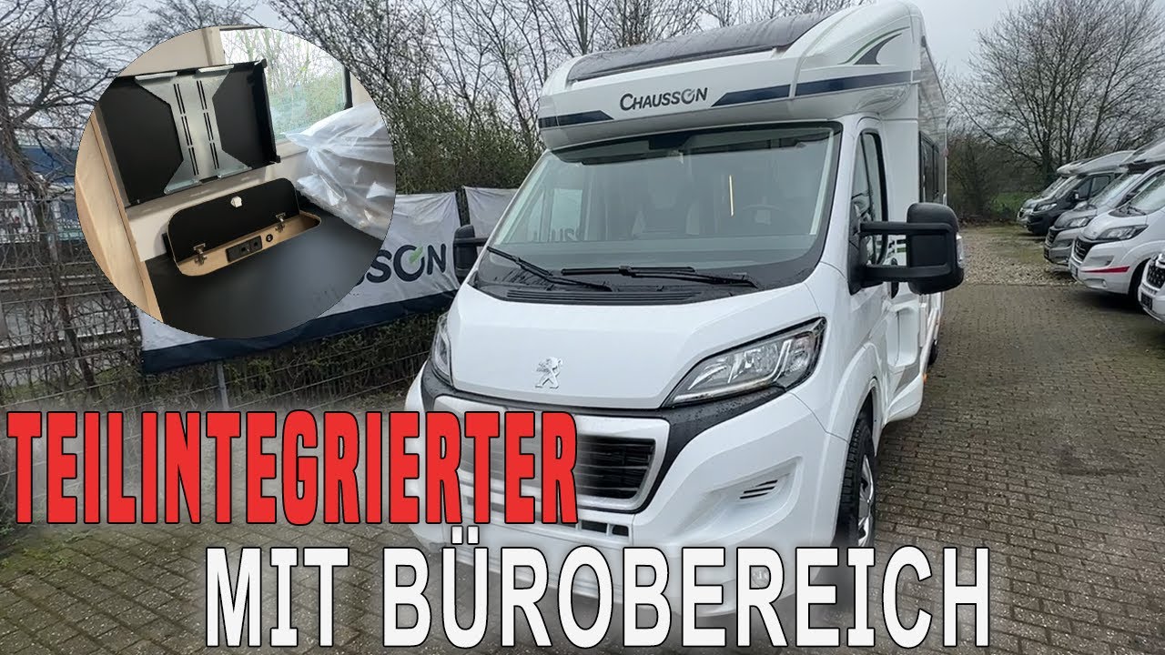 TEILINTEGRIERTER MIT BÜROBEREICH! Chausson 724 Etape Line