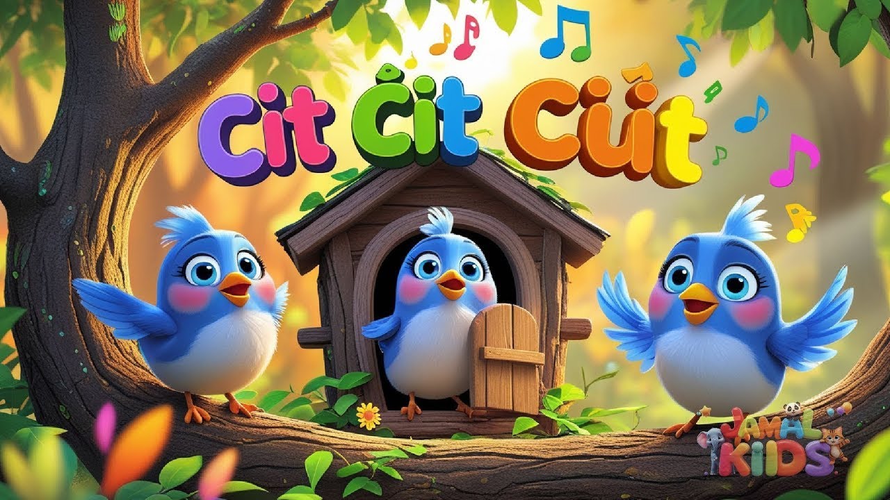 CIT CIT CUIT | TEK KOTEK | 5 BEBEK KECIL BERMAIN | SUARA BINATANG | Jamal Kids