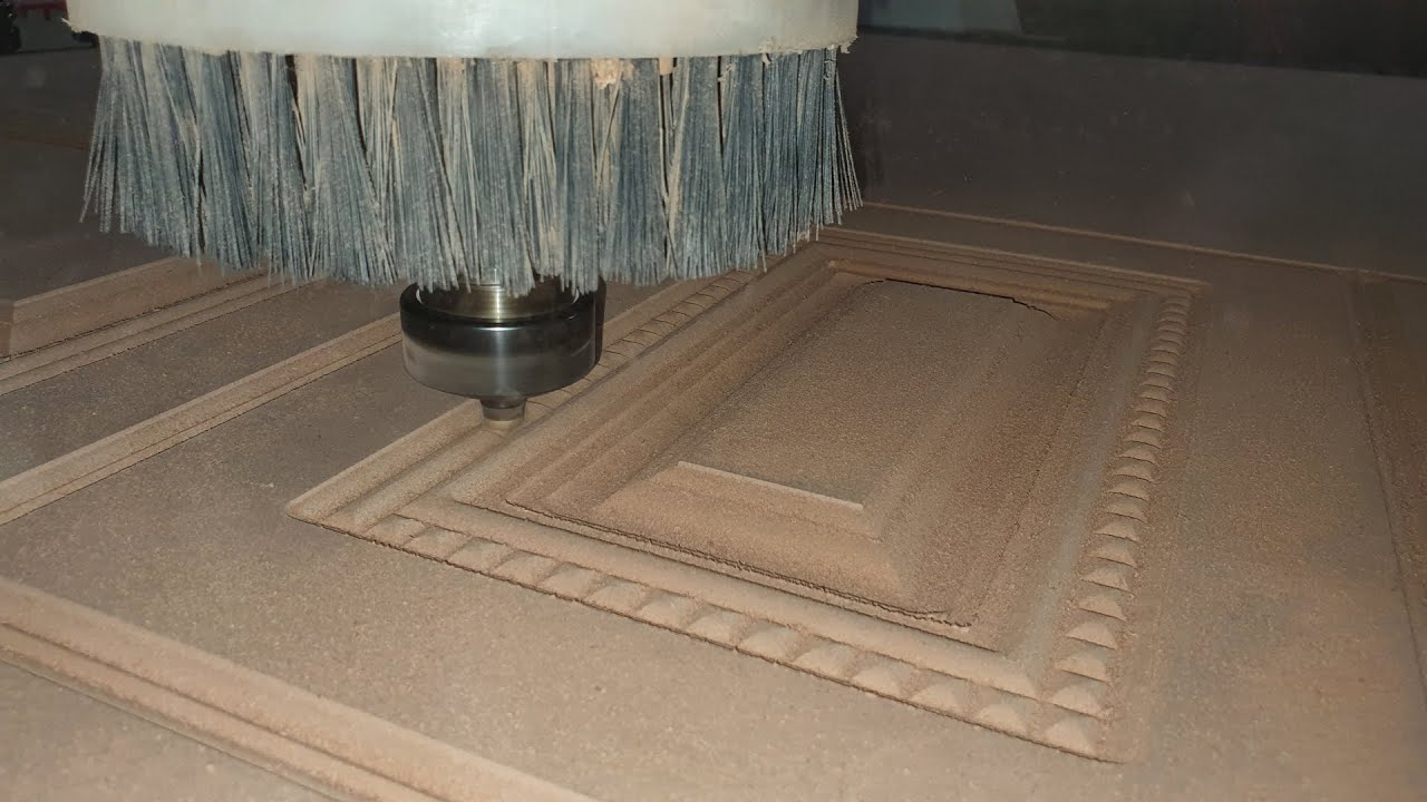 How to make Kitchen Cabinet Doors with CNC Router | kitchen cabinet design | Woodworking