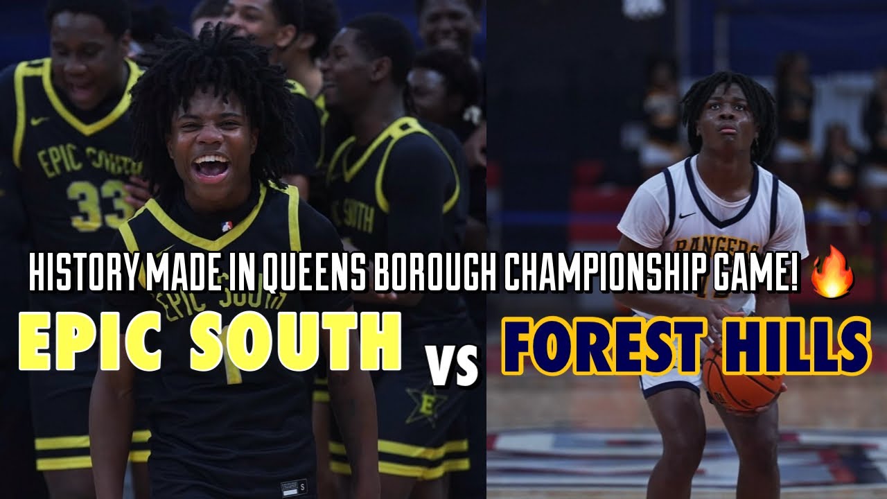 History Was Made In The Queens Borough Championship! 👀🔥 Epic South Vs Forest Hills (2/15/25)