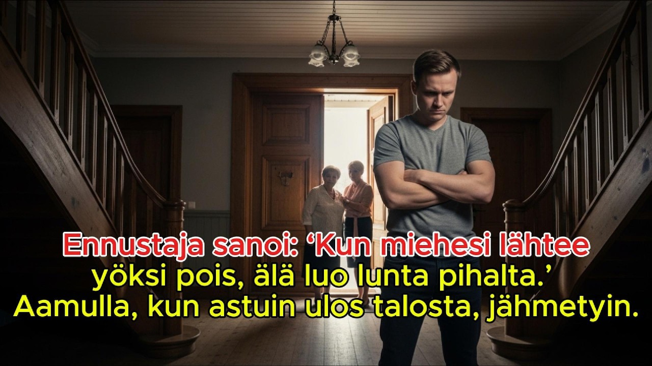 Ennustaja antoi oudon varoituksen… aamulla pihalla näin jotain järkyttävää!