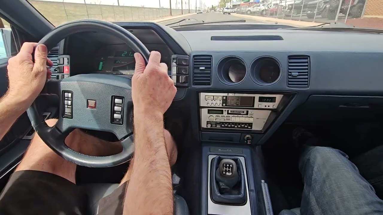 32K Miles 1987 Nissan 300ZX Z31 Clean Classic – Cold Start & Drive