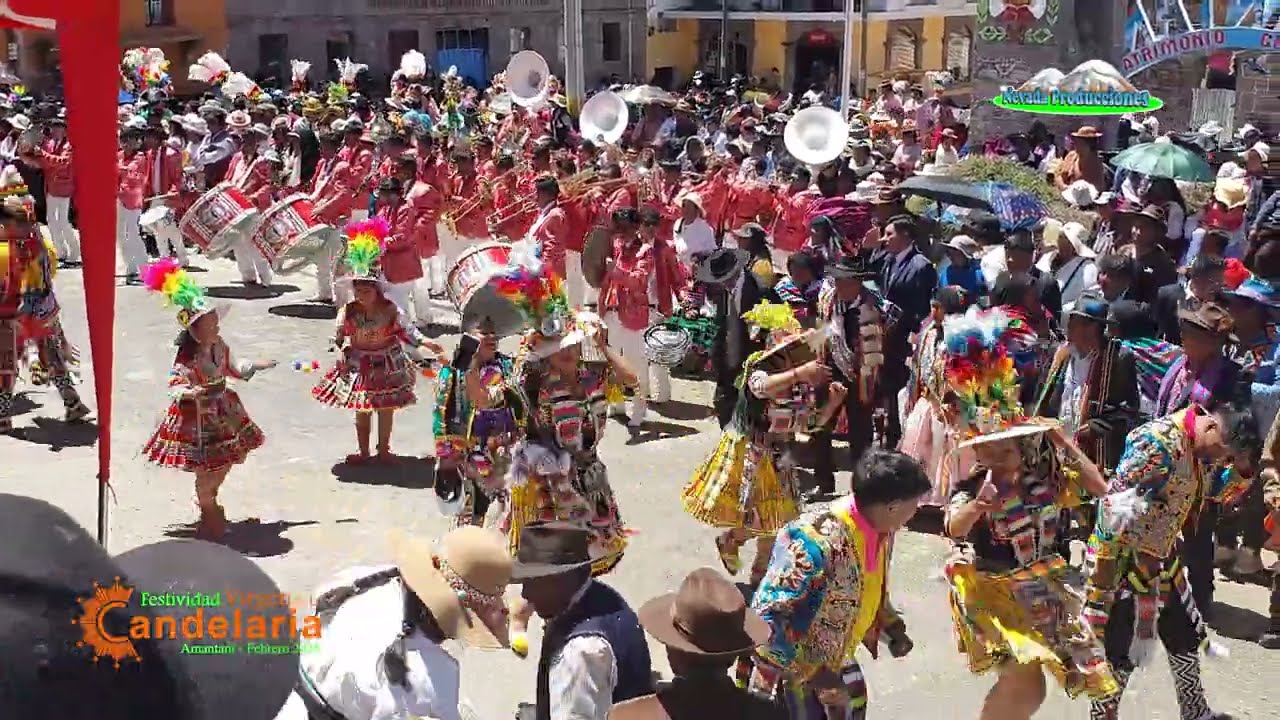 Amantaní Candelaria 2025 - Comunidad Sancayuni INTERNACIONAL BANDA PERU IMPERIO