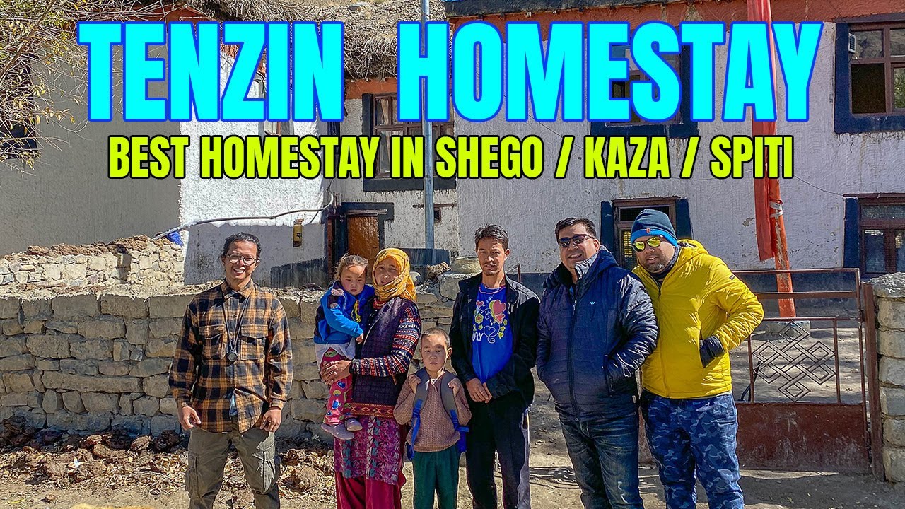 Tenzin homestay - in Shego 5 kms from Kaza, Himachal. Phone number- +91 70183 82898