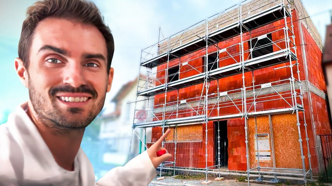 Je monte l'échafaudage!! (bientôt l'isolation par l'extérieur😎)