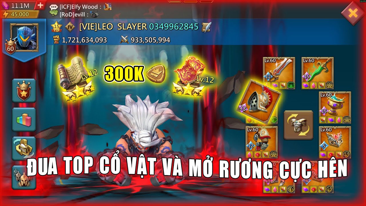 Đua Top Cổ Vật Artifact - Mua Siêu Gói Thạch Ánh Lords Mobile