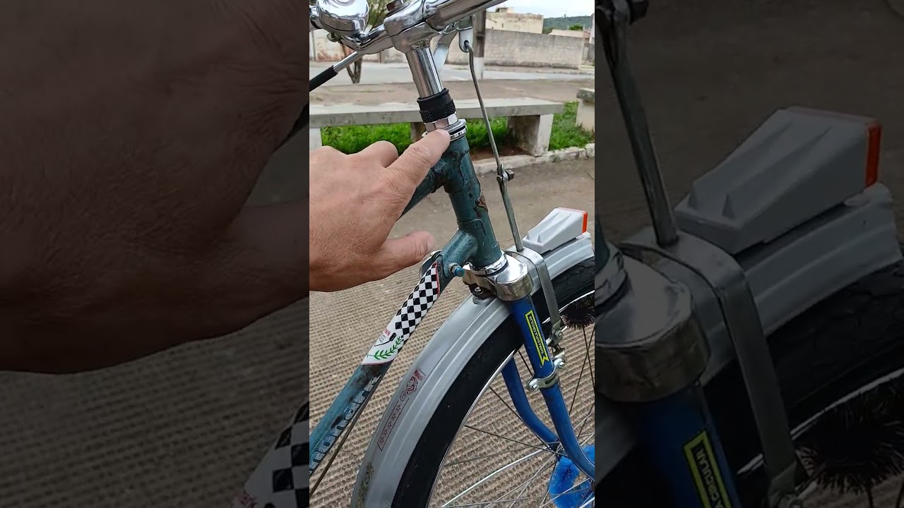 Mais um vídeo lindo da bicicleta Monark aro 26 ano 1976 hoje no cruzeiro de Carmo do Cajuru 