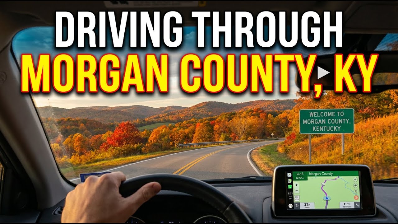 Driving through Morgan County, Kentucky