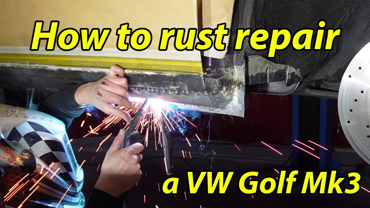 How to rust repair a VW Golf mk3