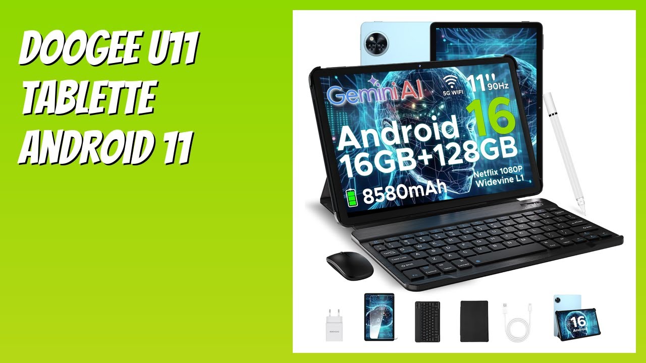 AVIS (2026) : DOOGEE U11 Tablette Android 11. DÉTAILS