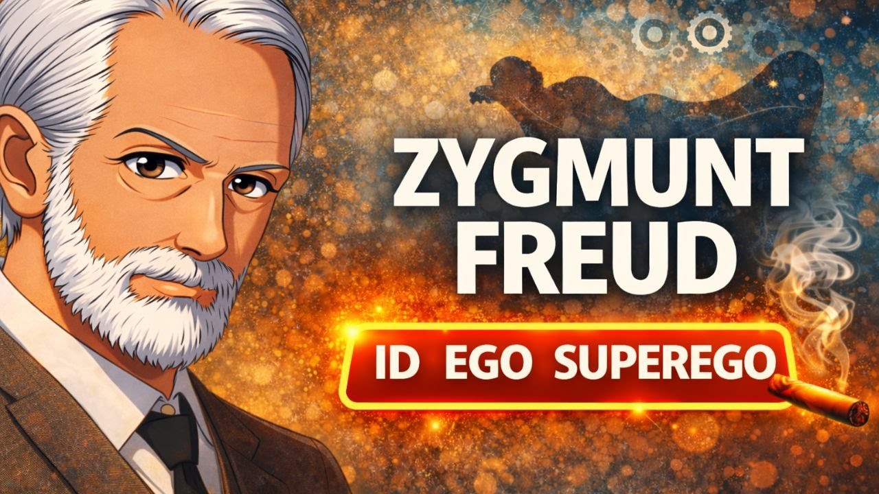 Zygmunt Freud ID EGO SUPEREGO - kr&oacute;tko i z przykładami + Kompleks Edypa i Elektry, Popędy