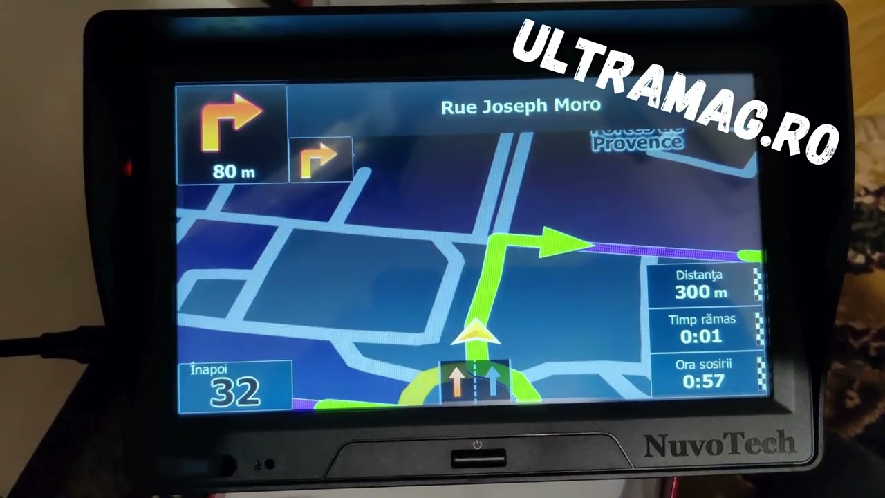 Sens giratoriu GPS Camion NuvoTech