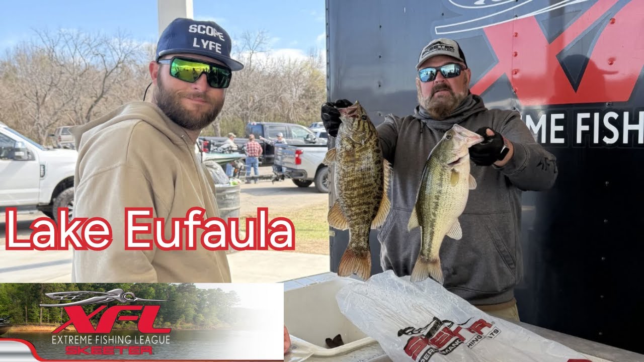 BIG SMALLMOUTH On Eufaula??  SKEETER XFL With NO PRACTICE!!