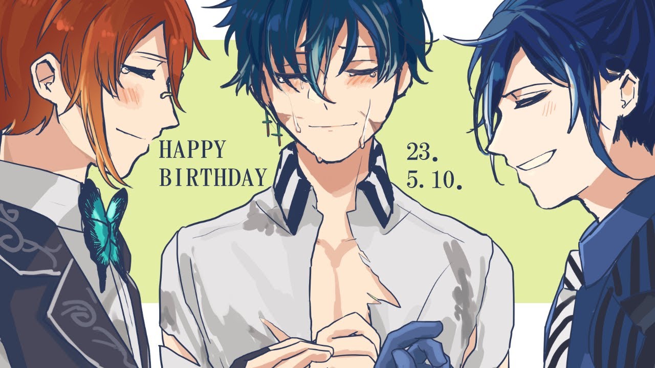 【手描きあくねこ】ハウレスとフェネスお誕生日おめでとう！