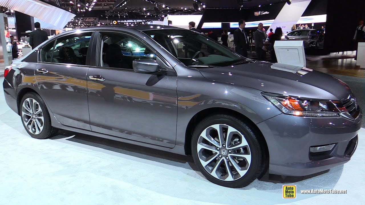 2015 Honda Accord Sport - Exterior and Interior Walkaround - 2015 Detroit Auto Show