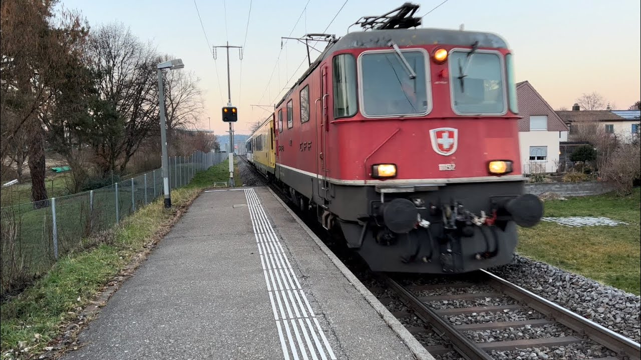 Bahnhof Winterthur Wallrüti (08.02.2023)