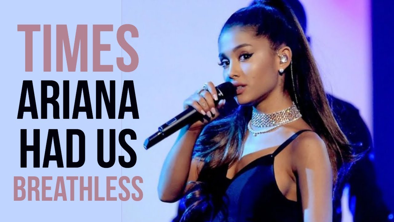 TIMES Ariana Grande Had Us BREATHLESS with her VOCALS!