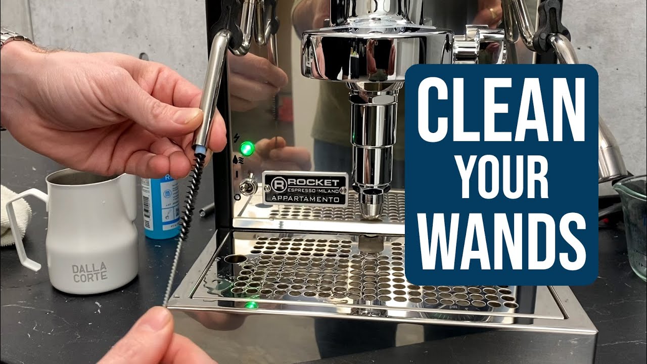 Espresso Machine Maintenance: Cleaning Steam & Hot Water Wands
