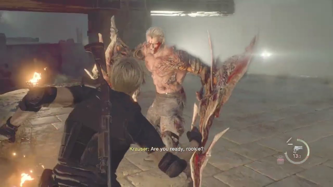 Resident Evil 4 Remake: How to easily defeat Krauser (Final Fight)