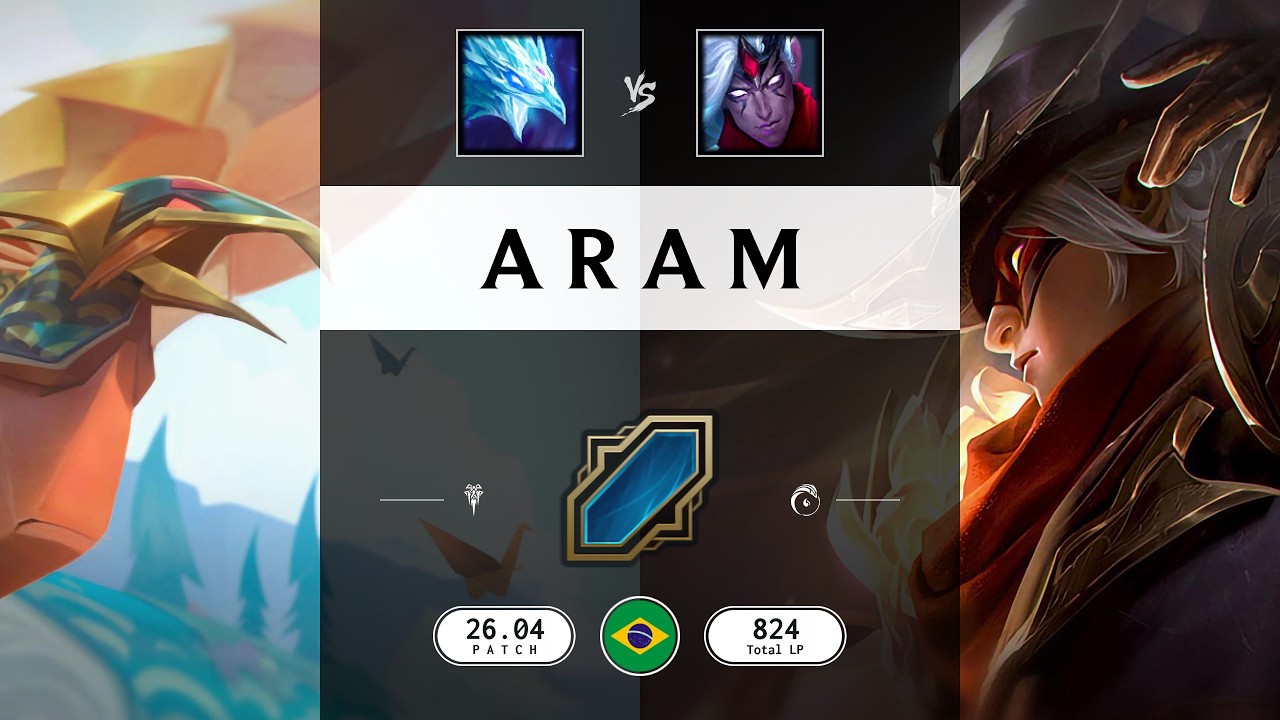 ARAM Match: Anivia vs Varus - BR server Patch 26.04