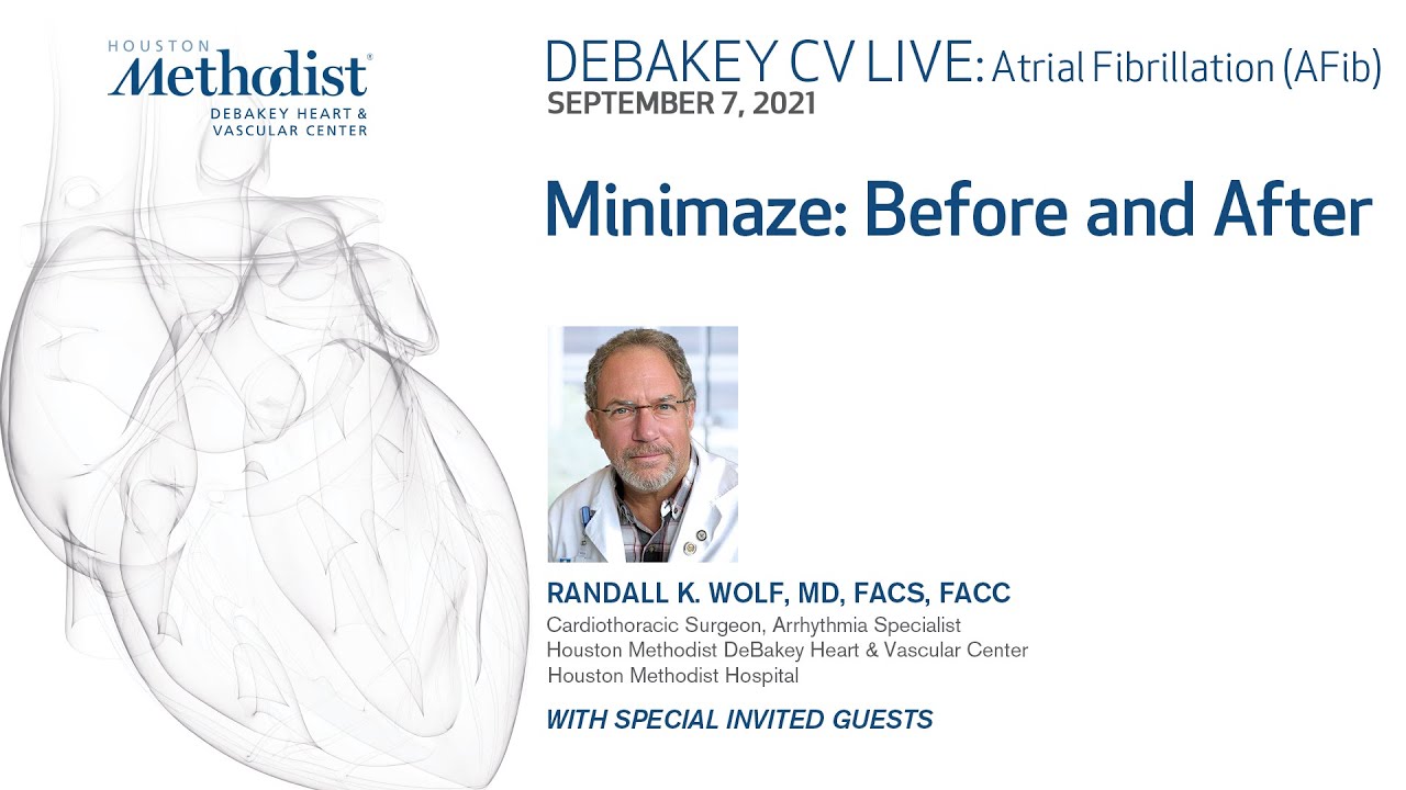 Minimaze: Before and After (Randall K. Wolf, MD and guests ) September 7, 2021