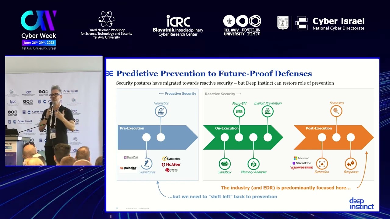 CW2023 AI & Cyber: Black Swan: The Impact of AI on Cybersecurity, Guy Caspi, Deep Instinct