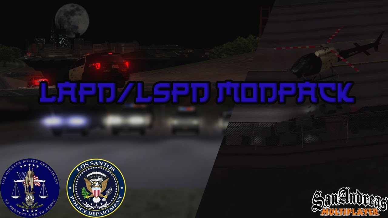 SAMP Police Modpack 2021 (LAPD / LSPD)