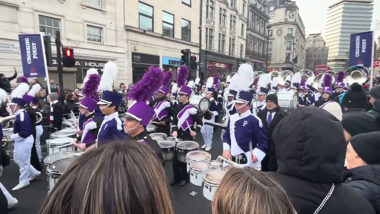 Pickerington High School Bands in the 2026 London New Years Day Parade at Trafalgar Square.