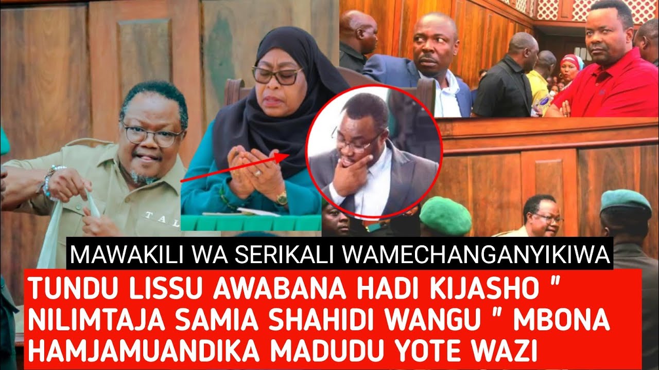 KIMENUKA TUNDU LISSU AWABANA HADI KUCHANGANYIKIWA 