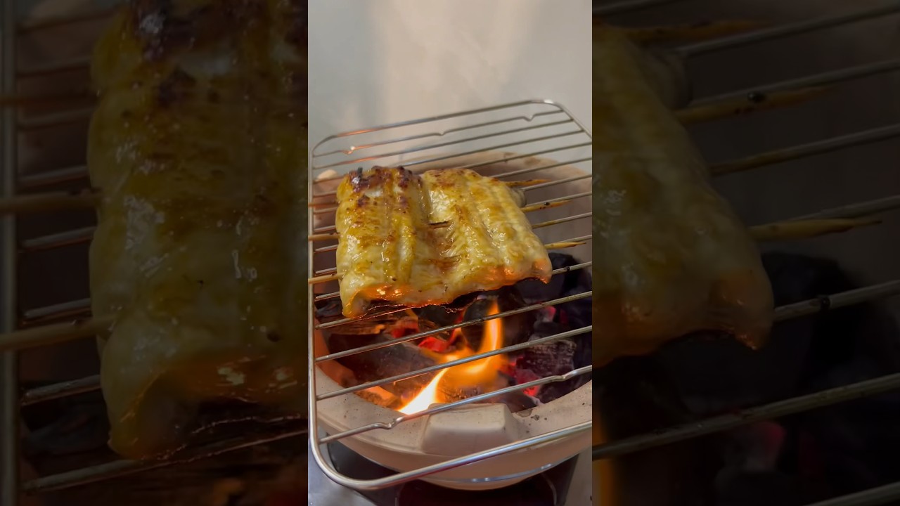 Unadon| Grilled Eel Rice| Japanese Cooking| 日式燒鰻魚飯| 炭火鰻魚 #fishrecipe  #seafood #Coal #homecook ￼￼