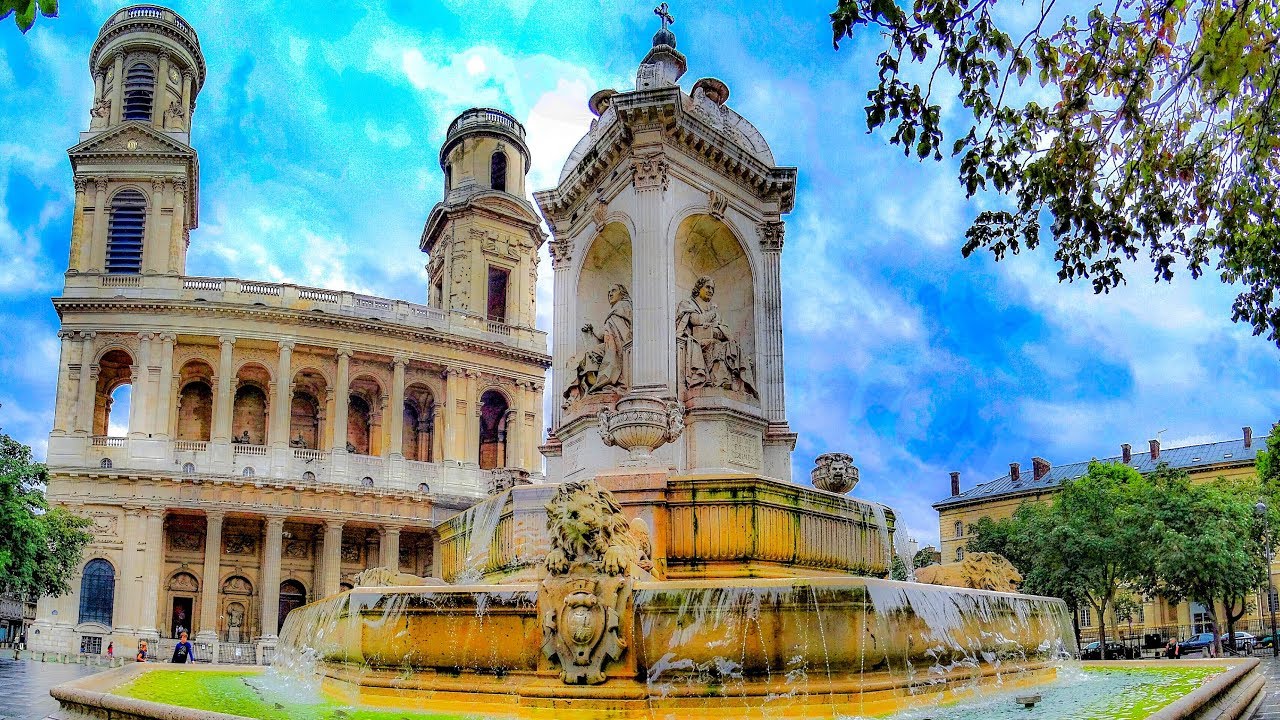A Walk Around Saint Sulpice, Paris