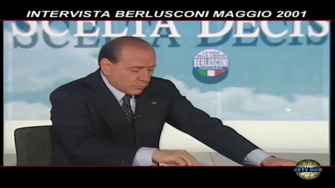 Intervista Sivlio Berlusconi Maggio 2001