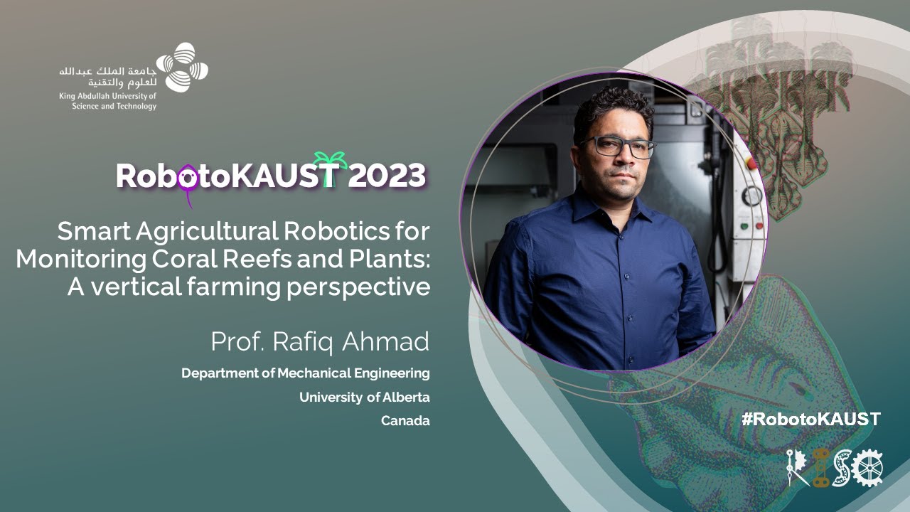 Smart Agricultural Robotics for Monitoring Coral Reefs and Plants: A vertical farming perspective