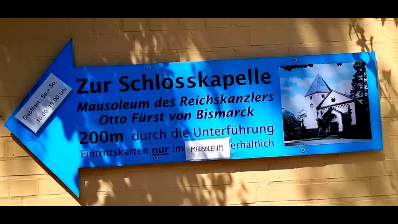 Der Weg zum Bismarck Museum & Bismarck Mausoleum