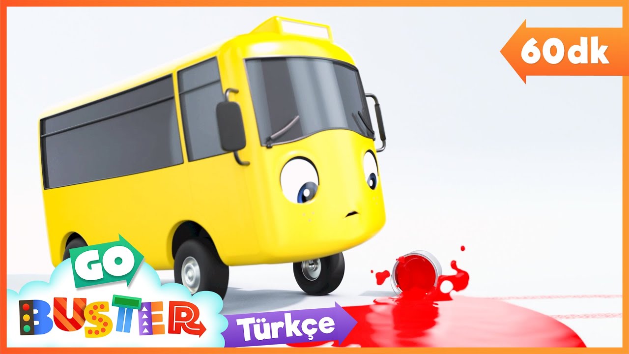 Buster Arkadaşlarına Şekilleri Öğretiyor 🔲 | Go Buster Türkçe - Çocuk Çizgi Filmleri