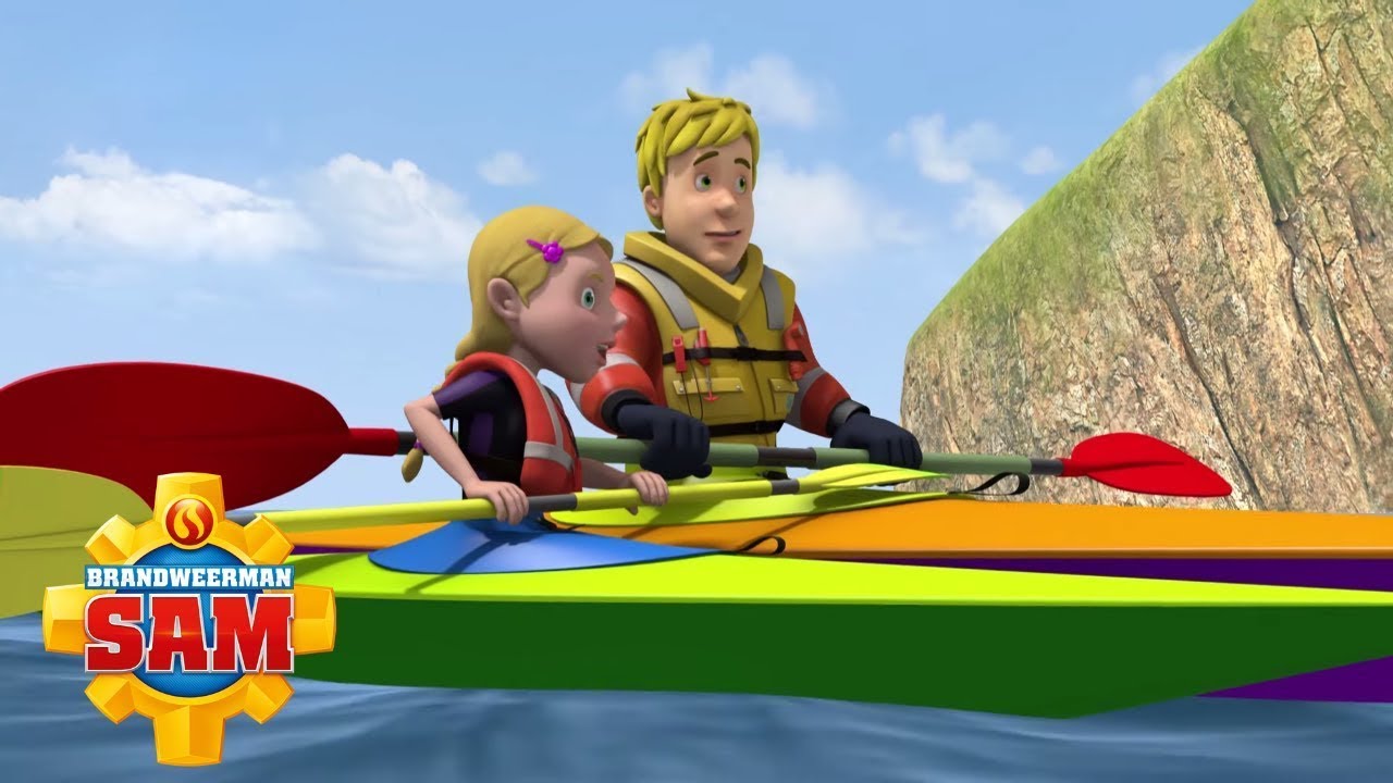 Ben en Hannah gaan roeien! | Brandweerman Sam | Kinderfilms