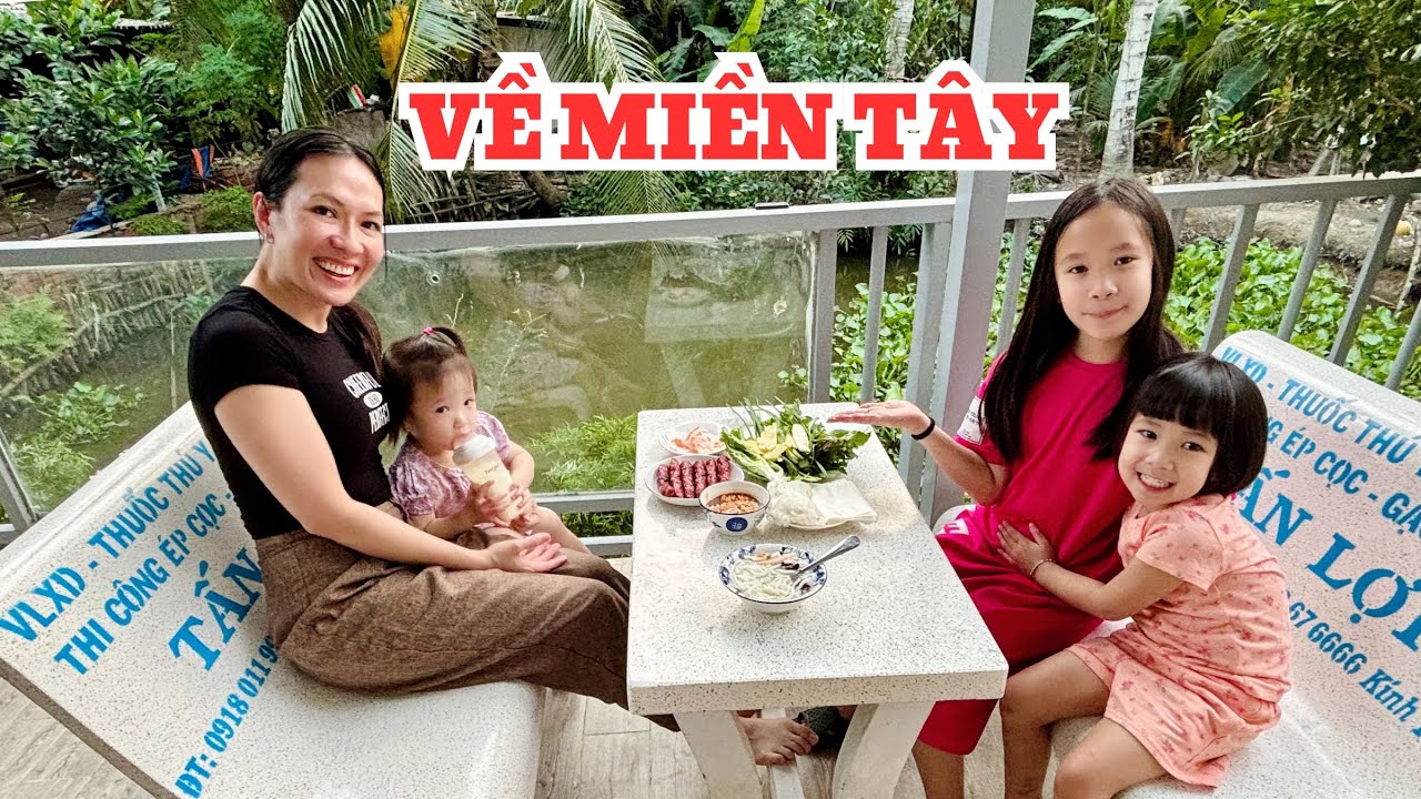 CẢ GIA ĐÌNH RỦ NHAU LÊN XE, MIỀN TÂY THẲNG TIẾN || ĂN GÌ Ở MỸ