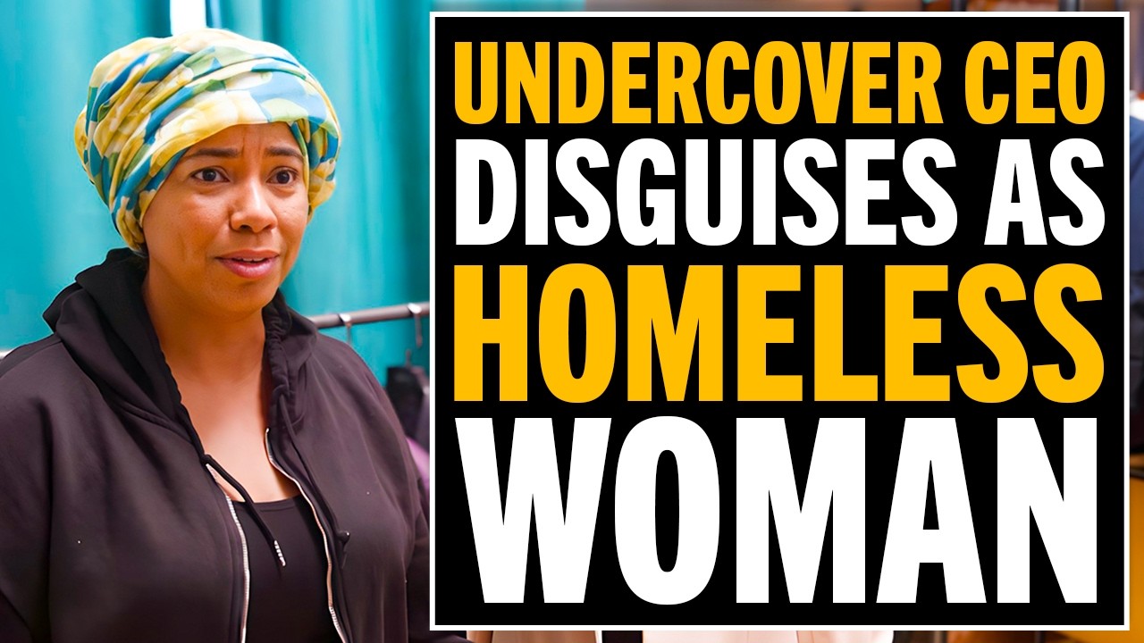 Undercover CEO Disguises As Homeless To Fire A Rude Store Clerk