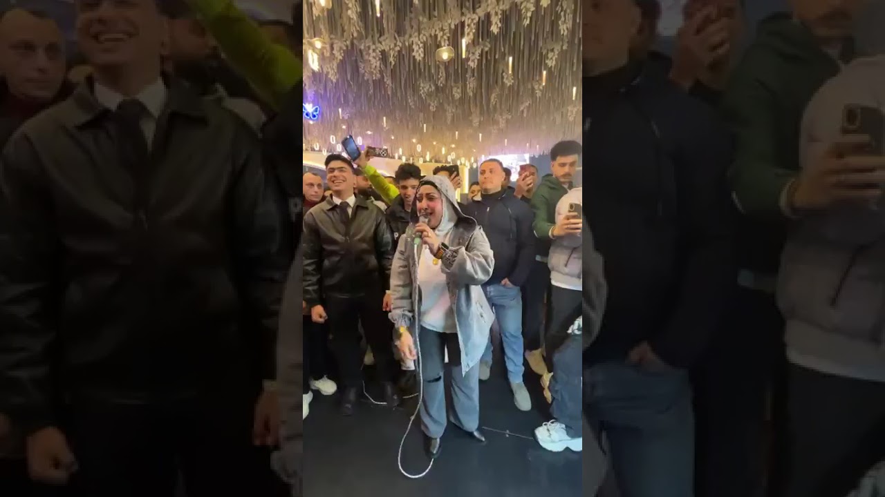 دنيا الالفي مع ياسمين عادل في هنا جمدااان فرحه النجم حمدي الايه مع محمد حمدي ..