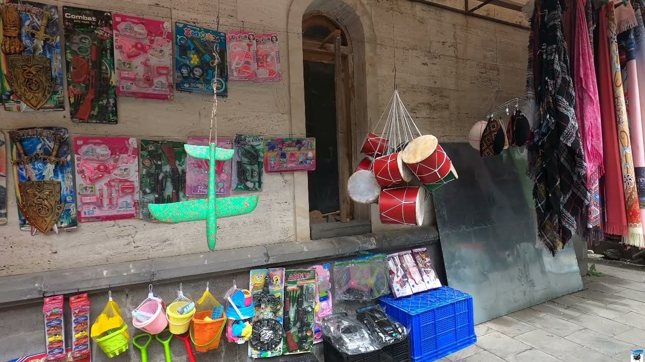 Georgia Borjomi walk street 4K