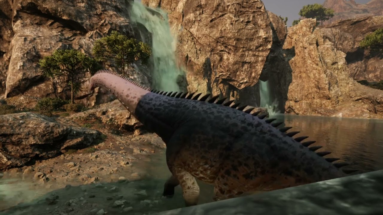 Caminhando com: Apatosauro. #pathoftitansgameplay #pathoftitans #viral