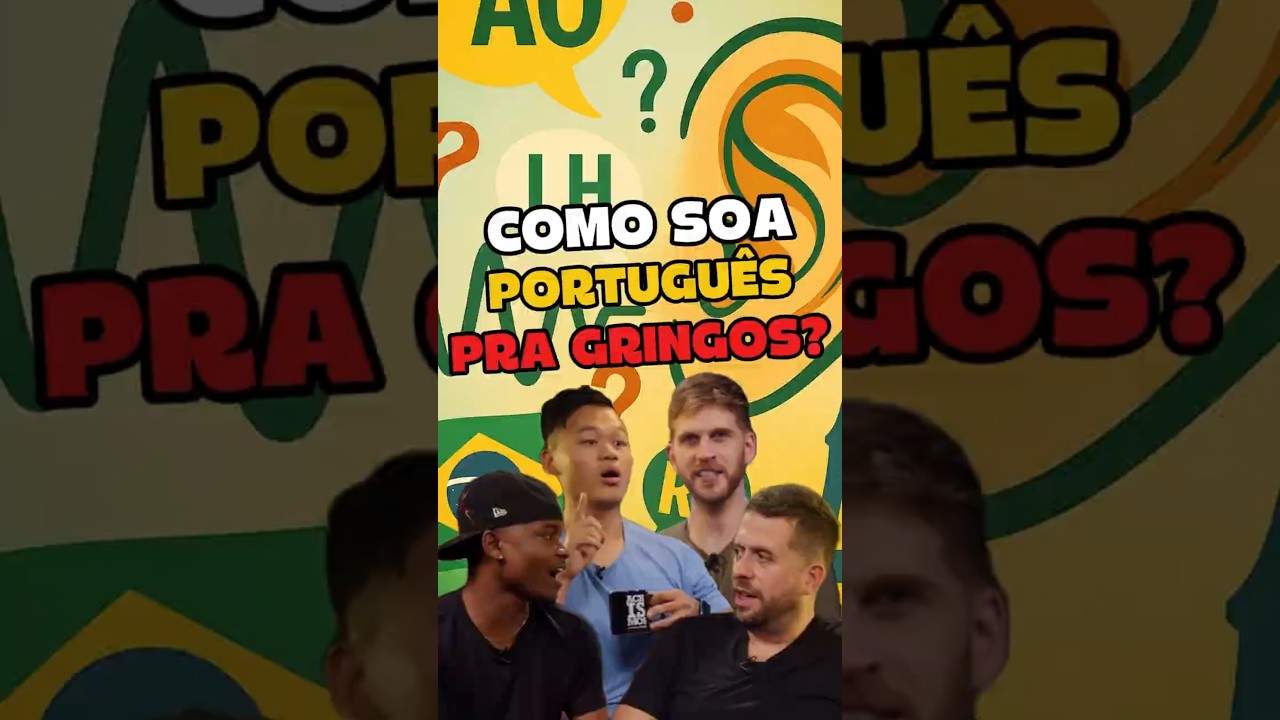 Como gringos ouvem portugu&ecirc;s